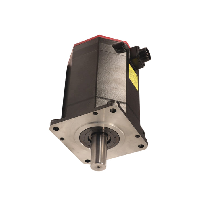FANUC A06B-0246-B100 α5/2000 servo motor with brake for precise CNC and automation stopping control.