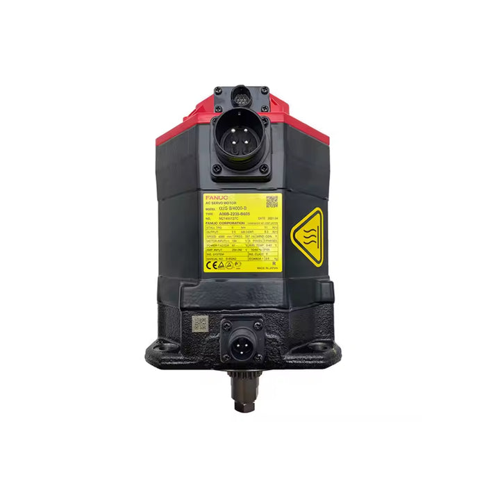 FANUC A06B-2235-B605 AC servo motor for CNC machines, offering high torque, precision, and reliable performance.