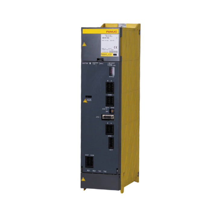 FANUC A06B-6091-H002 PSM-5.5 power supply module for CNC α series servo and spindle systems.
