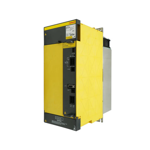 FANUC A06B-6140-H037 PSM-37HVi power module for Alpha i CNC with high-output DC and regenerative energy functions.