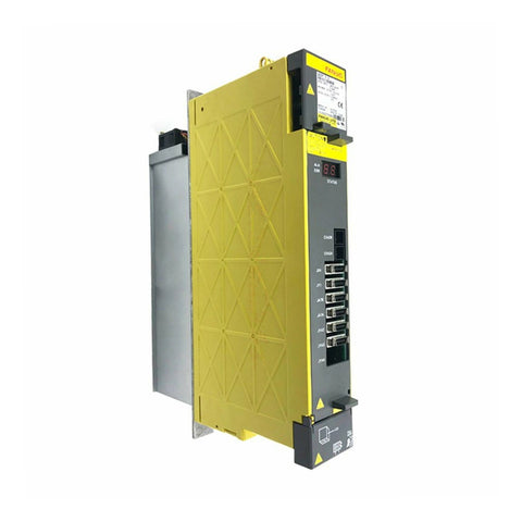 FANUC A06B-6141-H006#H580 SPM-6.5HVi spindle amplifier for Alpha i CNC with protection and high-speed control.
