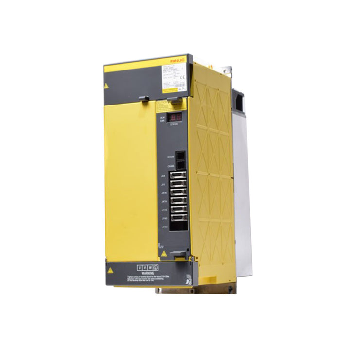 FANUC A06B-6151-H030#H580 SPM-30HVi spindle amplifier for Alpha i systems with 30 kW control and built-in protection.