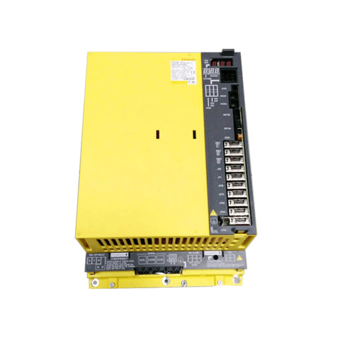 FANUC A06B-6164-H312#H580 SPM-12i spindle amplifier for Alpha i CNC systems with compact, high-speed control.