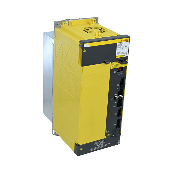 FANUC A06B-6250-H045 SVPM-75i servo amplifier for CNC with 75A output and built-in diagnostic and protection functions.