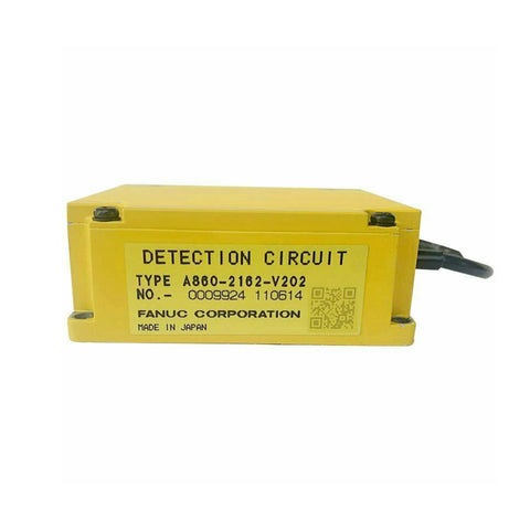 FANUC A860-2162-V202 absolute encoder for Alpha i motors, ensuring precise CNC motion feedback.