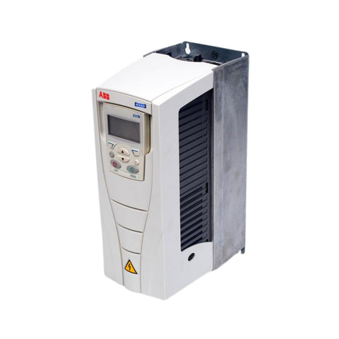 ABB ACH550-UH-031A-4 20 HP HVAC VFD, 480 V input, 31 A output, NEMA 1 drive for efficient fan and pump control in commercial automation systems.