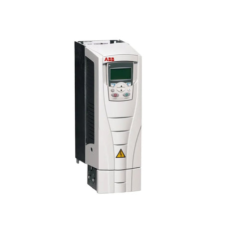 ABB ACH550-UH-08A8-4 5 HP HVAC variable frequency drive, 480 V, NEMA 1 enclosure, for energy-efficient commercial building motor control.