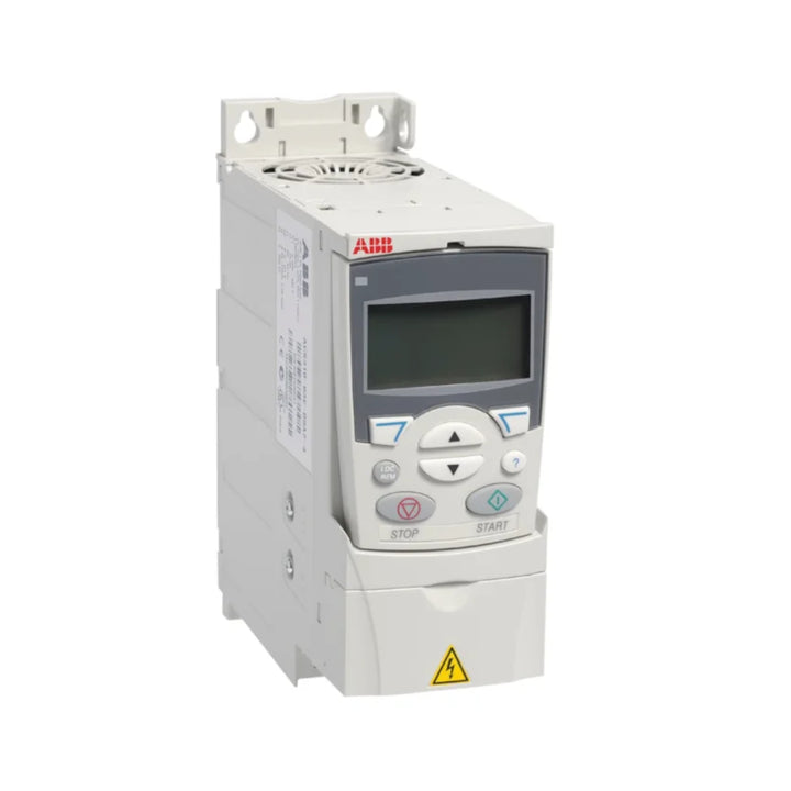 ABB ACS310-03E-04A5-4 1.5 kW VFD, 4.5 A, IP20, for efficient pump and fan control in compact industrial and HVAC installations.