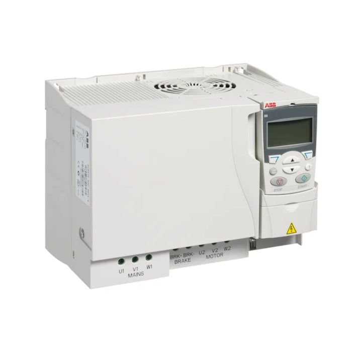 ABB ACS310-03E-41A8-4 18.5 kW variable frequency drive, IP20, for HVAC pumps, fans, and energy-efficient motor control.
