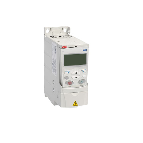 ABB ACS320-03U-15A6-4 VFD, 15.6 A, 3-phase, 480 V, compact drive for industrial motor control systems.