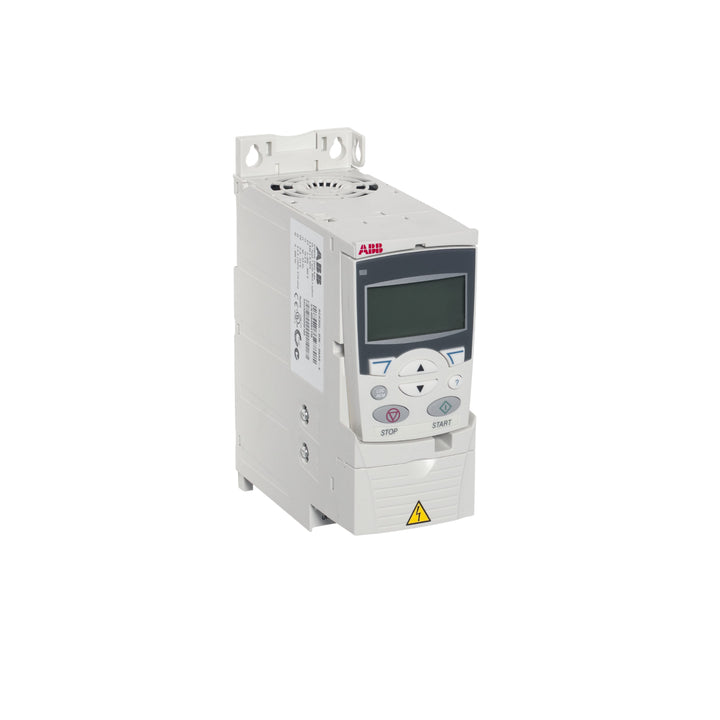 ABB ACS355-03E-07A3-4 3 kW compact frequency drive, 400V IP20, for precise and efficient motor control in OEM and industrial machinery applications.