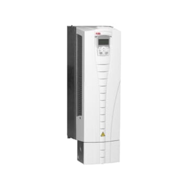 ABB ACS550-01-087A-4 45 kW VFD, 87 A, 380V AC, IP54 wall-mounted drive for fans, pumps, conveyors, and industrial automation.