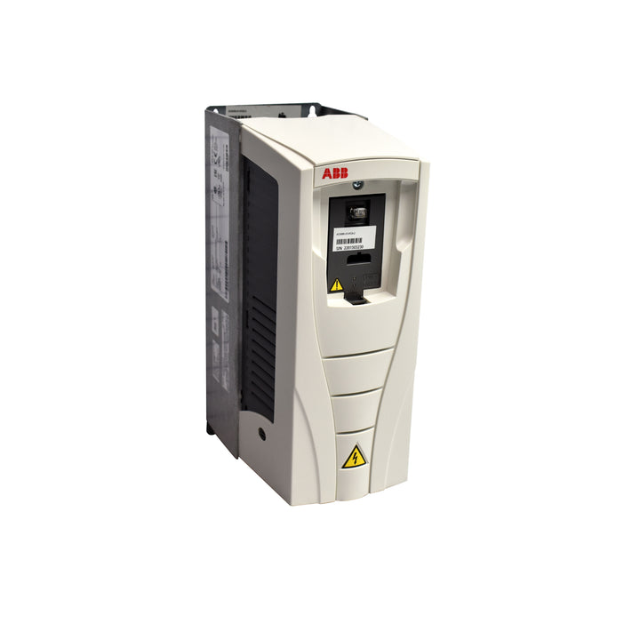 ABB ACS550-U1-078A-4 50 HP variable frequency drive, wall-mounted, IP21 for pumps, fans, conveyors, and general industrial automation systems.