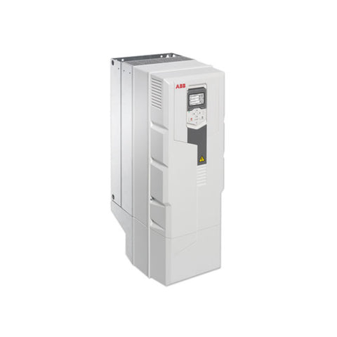 ABB ACS580-01-293A-4 150 kW VFD, wall-mounted IP21, with STO and EMC filter for efficient industrial motor control.