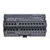 Mitsubishi AJ65SBTB1-16DT CC-Link remote I/O module, 8 digital inputs and 8 transistor outputs, DIN rail mountable.