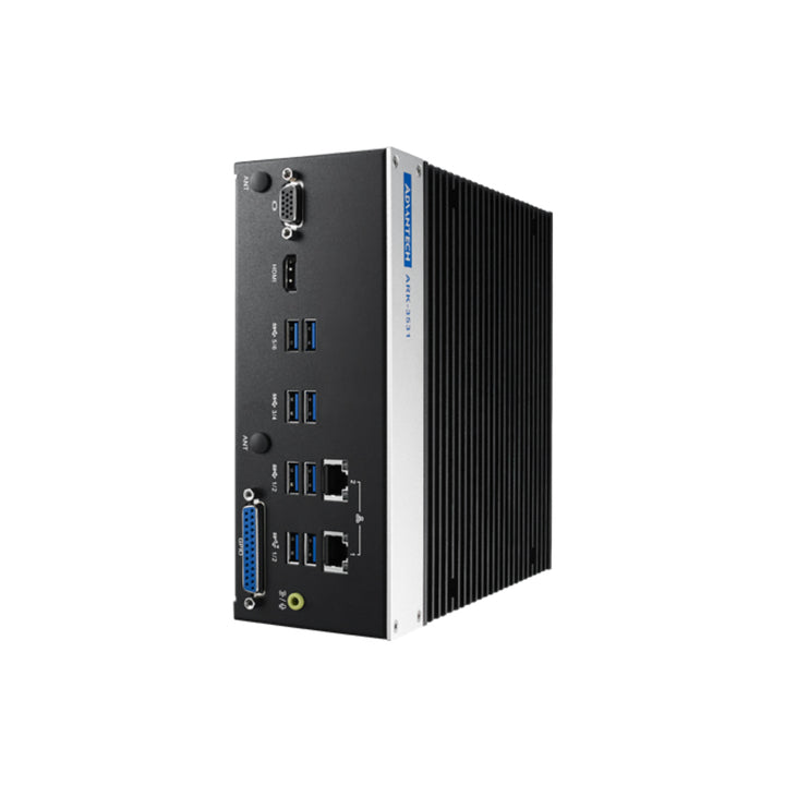 Advantech ARK-3531 fanless embedded box PC with Intel processor for industrial automation and control.