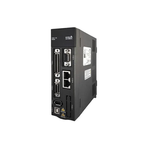 Delta ASD-A2-0421-M Servo Drive known for its high-performance control and robust design, suitable for industrial environments.