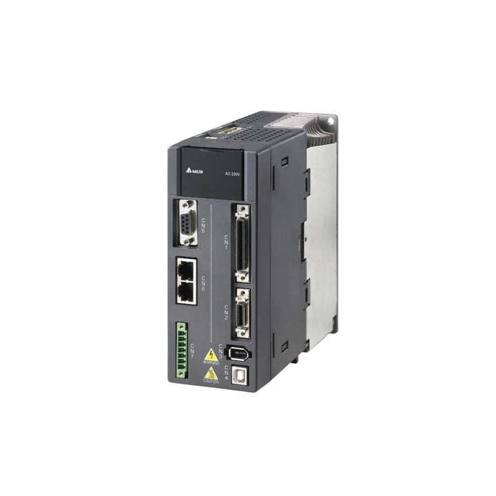 Delta ASD-A2-0721-L Servo Drive with advanced features for industrial applications.
