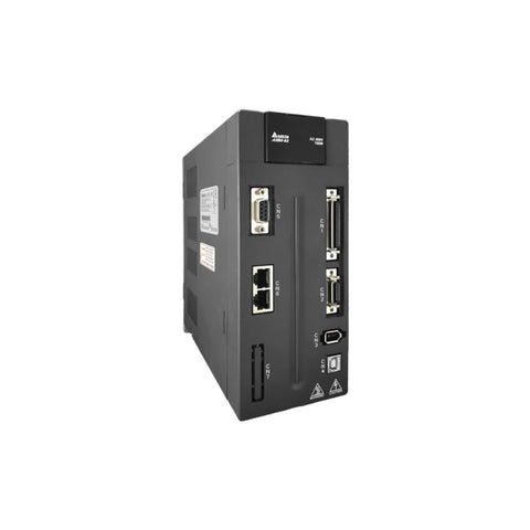 Delta ASD-A2-0743-M Servo Drive with high-performance control, reliable industrial communication, and robust design.