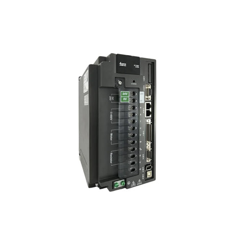 Delta ASD-A2-4523-L Servo Drive offering high-performance control and robust design for industrial automation.