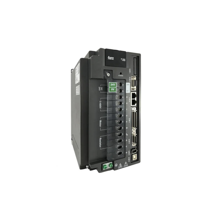 Delta ASD-A2-4523-L Servo Drive offering high-performance control and robust design for industrial automation.