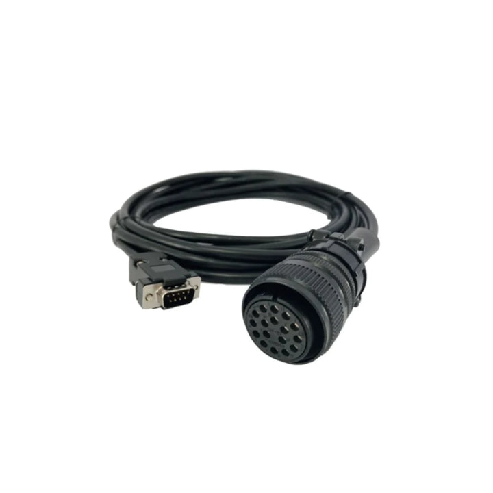 Delta ASD-BCAEN1005 5 m encoder cable for Delta ASDA-B servo motor feedback in industrial motion control applications.