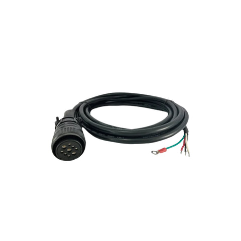 Delta ASD-CAPW1005 servo drive power cable, 5-meter industrial cable for reliable motor power connection.