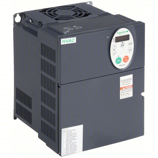 ATV212HU75N4 - SCHNEIDER ELECTRIC Variable speed drive, Altivar 212, 7.5kW, 10hp, 480V, 3 phases, with EMC, IP21