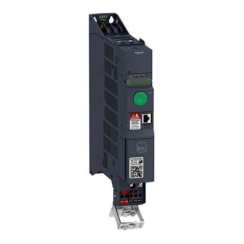 ATV320U04N4B Schneider Electric variable speed drive, Altivar Machine ATV320, 0.37kW, 380 to 500V, 3 phases, book