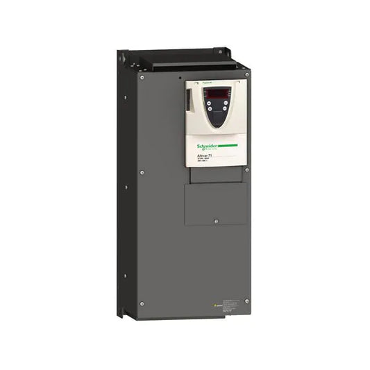ATV71HD37N4Z Schneider Electric Variable speed drive, ATV71, 37kW, 50HP, 380...480V, 64dB, EMC filter, without graphic terminal, CANopen, Modbus