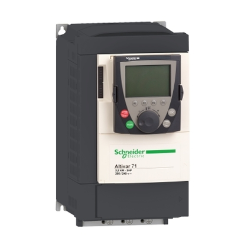 ATV71HU40N4 Schneider Electric variable speed drive ATV71 - 4kW-5HP - 480V - EMC filter-graphic terminal