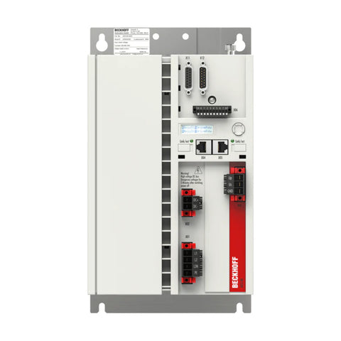 Beckhoff AX5118-0000-0200 servo drive, 18 A, 3-phase, EtherCAT-based motion control