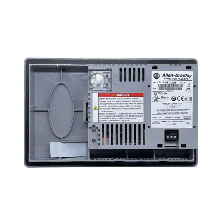 Allen-Bradley 2711P-K6C20D8 PanelView Plus 6 Model 600 Terminal