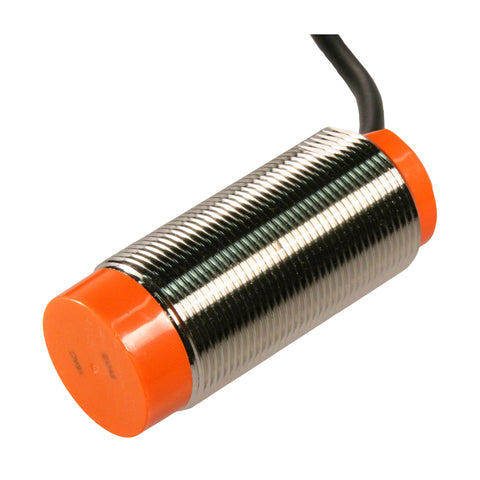 Autonics CR30-15AC capacitive proximity sensor with 15 mm sensing distance and M30 threaded design.