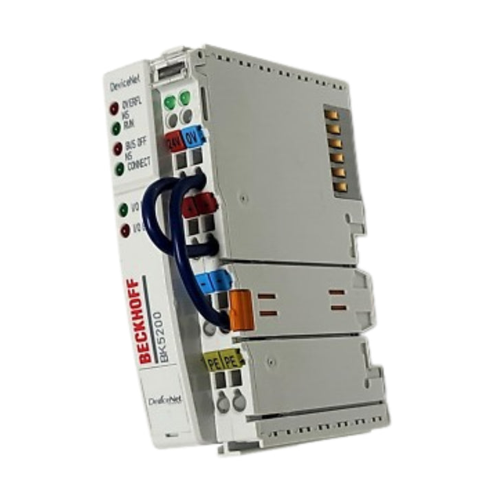 Beckhoff BK5200 EtherCAT coupler, PROFIBUS DP slave interface, modular I/O integration