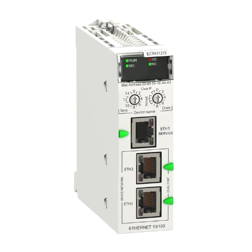 BMECRA31210 Schneider Electric EIO drop adapter, Modicon X80, with Ethernet backplane