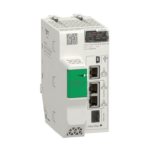 BMEP581020 Procesador independiente Schneider Electric, Modicon M580, 4 MB, 61 dispositivos Ethernet, 4 racks de E/S locales de 1024 digitales, 256 analógicos