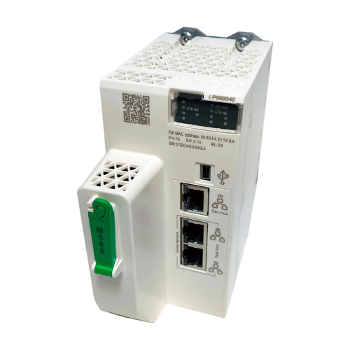 BMEP582040 Procesador independiente Schneider Electric, Modicon M580, 8 MB, 61 dispositivos Ethernet, 8 racks IO remotos de X80