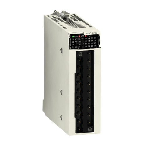 BMXAMO0210 Módulo de salida analógica aislada de alto nivel Schneider Electric, Modicon X80, 2 salidas, 0 a 20 mA, 4 a 20 mA, 10 V positivo o negativo
