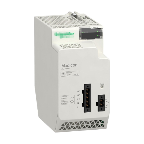 Módulo de fonte de alimentação BMXCPS4002 Schneider Electric, Modicon X80, 100 a 240V AC