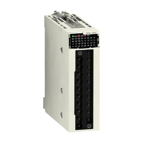 BMXDRA1605 Schneider Electric discrete output module, Modicon X80, 16 NO relay outputs, 24 to 240V AC, 24 to 48V DC