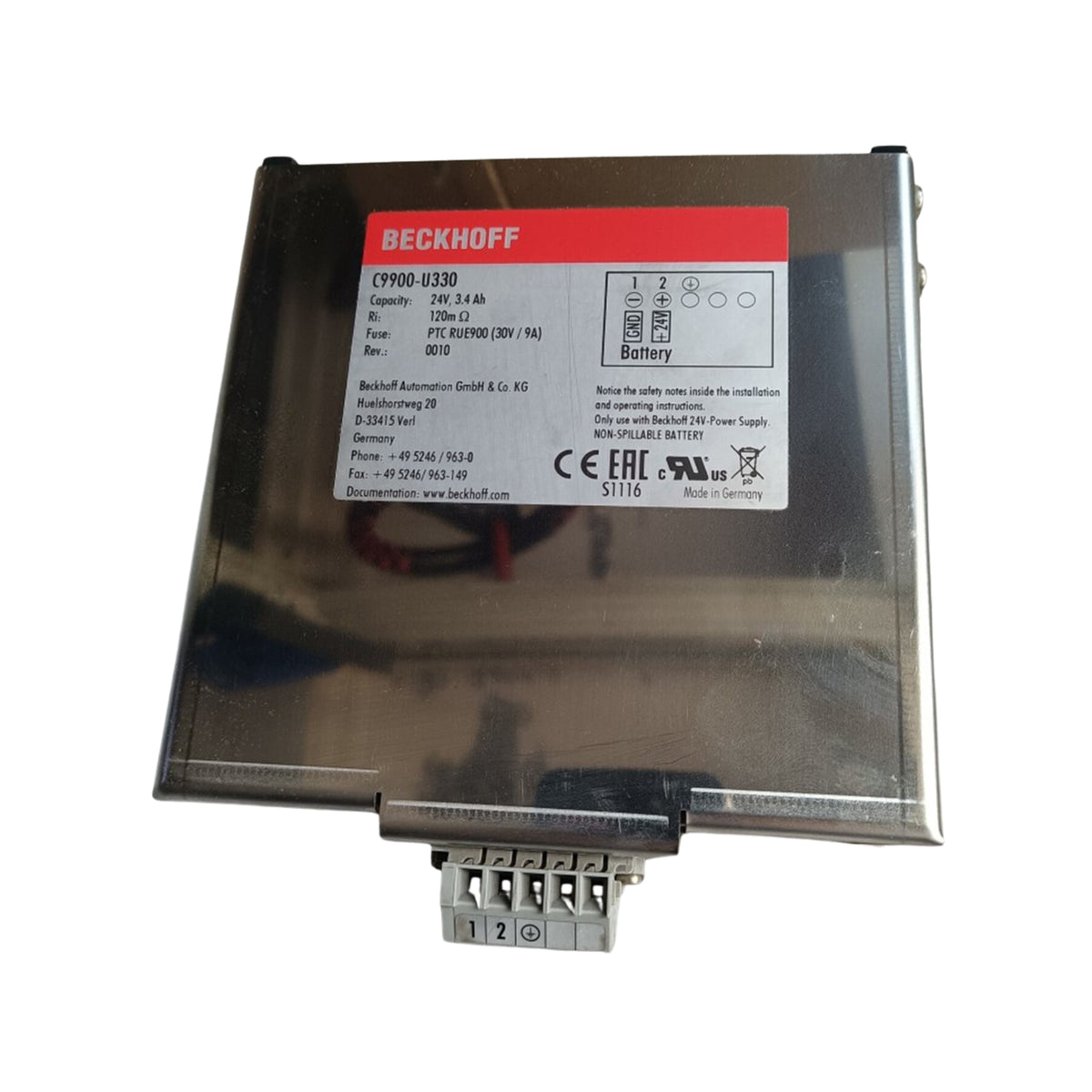 Beckhoff C9900-U330 – DDPARTS SOLUTION