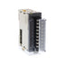 Omron CJ1W-OC211 digital output module with 16 relay outputs, 250 VAC/24 VDC, 2 A per channel, and screw terminals for CJ-series PLCs.