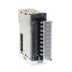 Omron CJ1W-OD212 digital output module with 16 PNP transistor outputs, 24 VDC, 0.5 A per channel, and screw terminals for CJ-series PLCs.