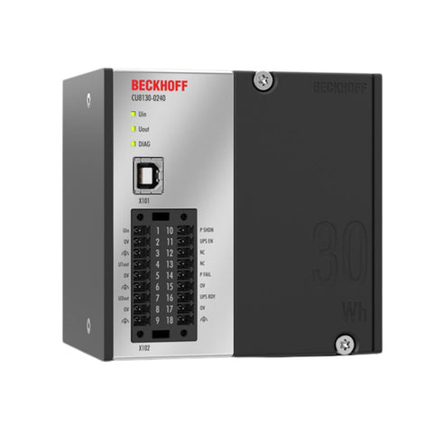 Beckhoff CU8130-0240 managed Ethernet switch, 24-port, industrial-grade networking