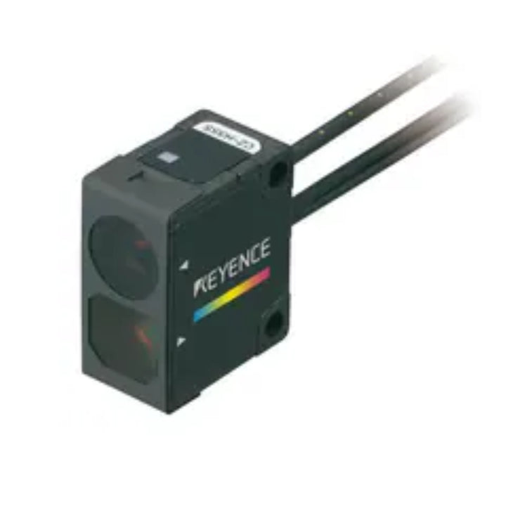 Keyence CZ-H35S compact color sensor head for precise, high-speed color detection in industrial automation and quality control applications.