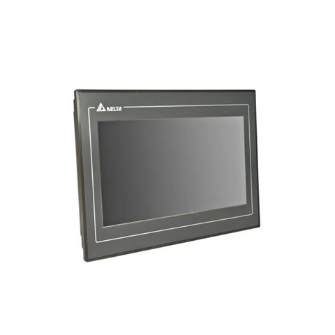 Delta DOP-110IS HMI Panel offering reliable industrial communication and user-friendly design.