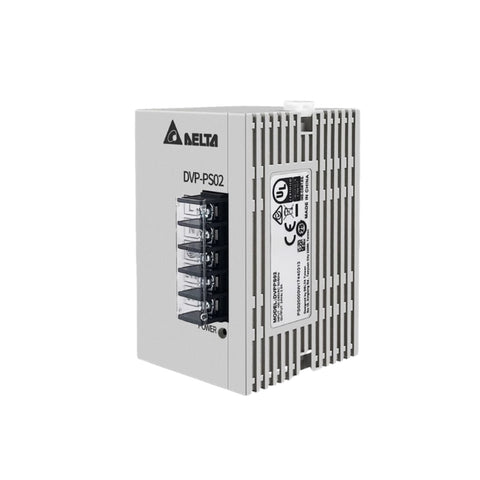Delta DV-PPS02 PLC Module with industrial-grade design and high-performance capabilities.