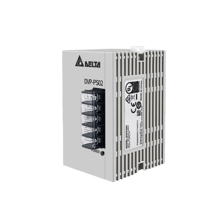Delta DV-PPS02 PLC Module with industrial-grade design and high-performance capabilities.
