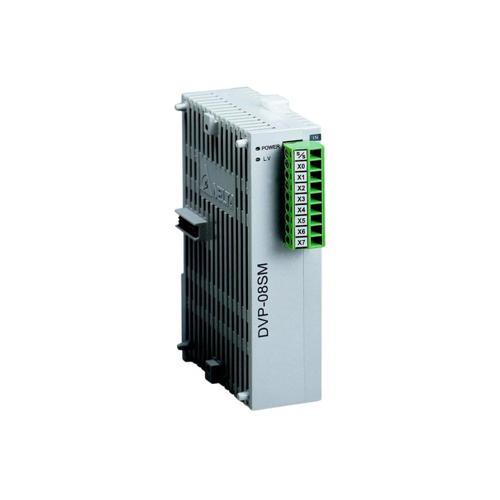 Delta DVP08SM11N PLC Module with high-performance features, robust design, and industrial-grade functionality.